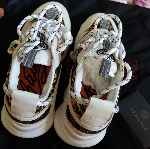 Versace Chain Reaction 2 Barocco Print Size 37 - Picture 3 of 7